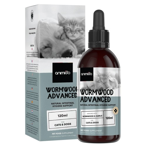 andrageren dis Mejeriprodukter Køb Wormwood Advanced Ormekur til kat og hund l Animigo DK