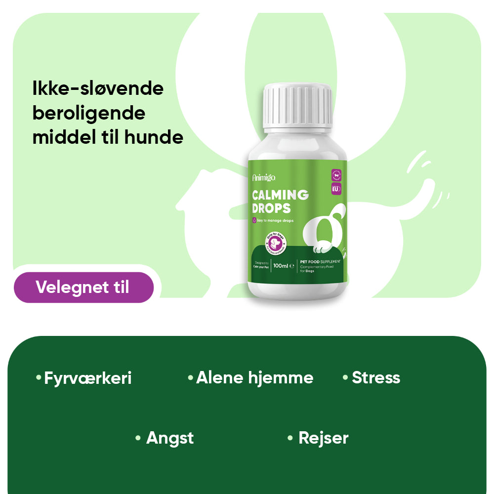 Beroligende dråber til hunde 100ml