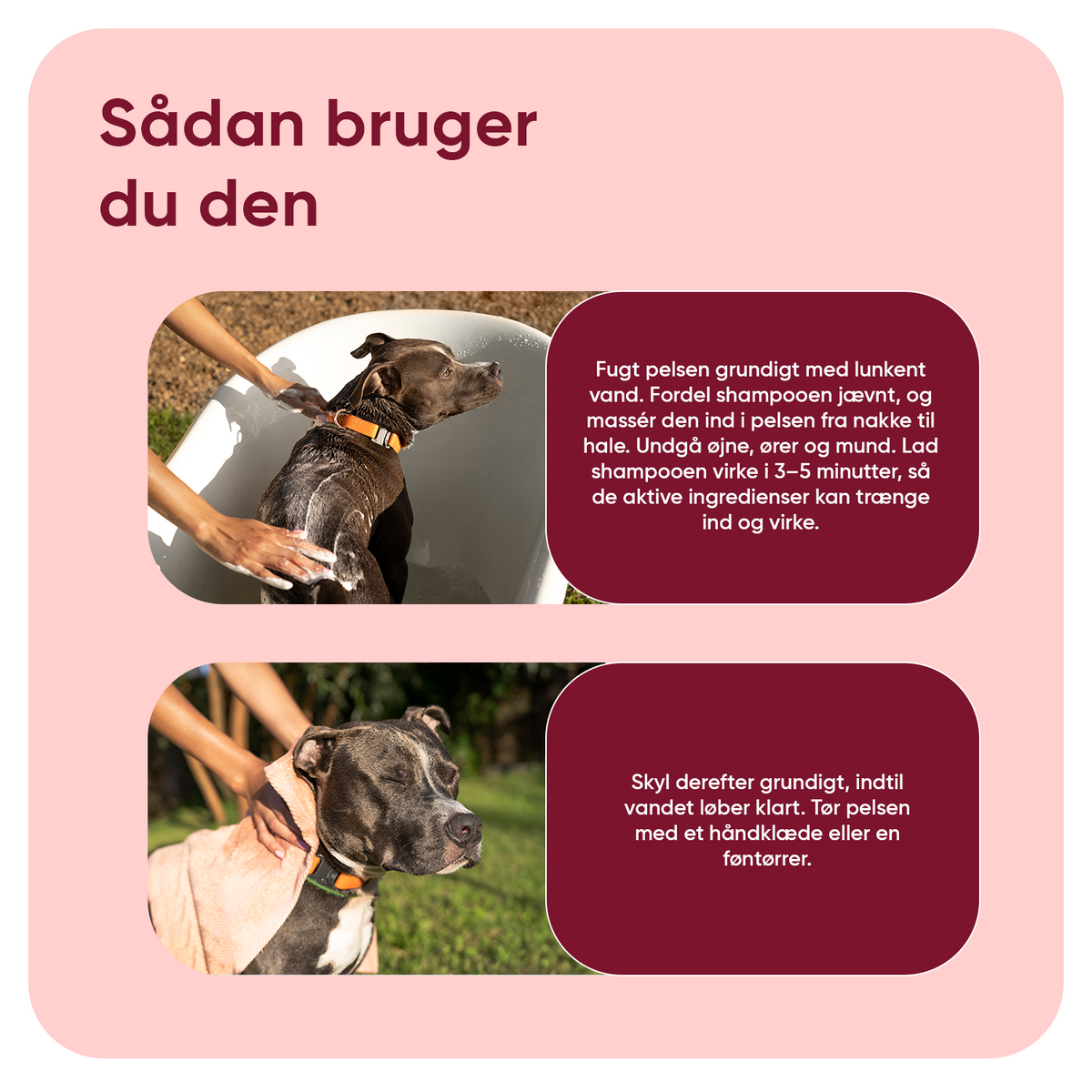 Loppe- & Flåtshampoo til Hunde 500ml
