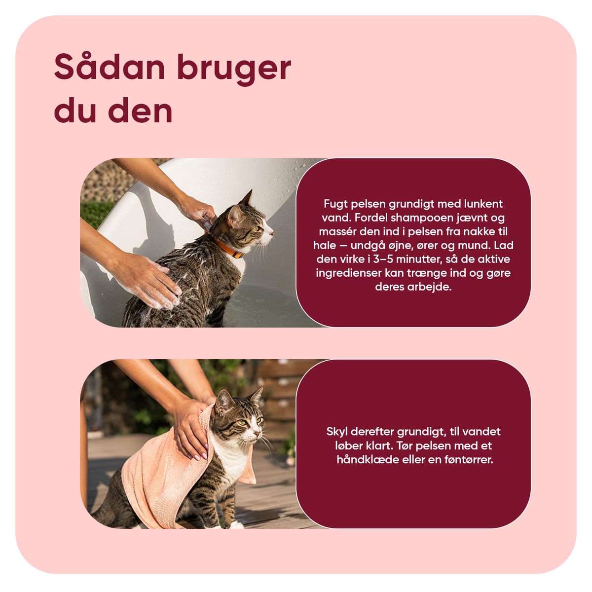 Loppe- & Flåt shampoo til Katte 500 ml