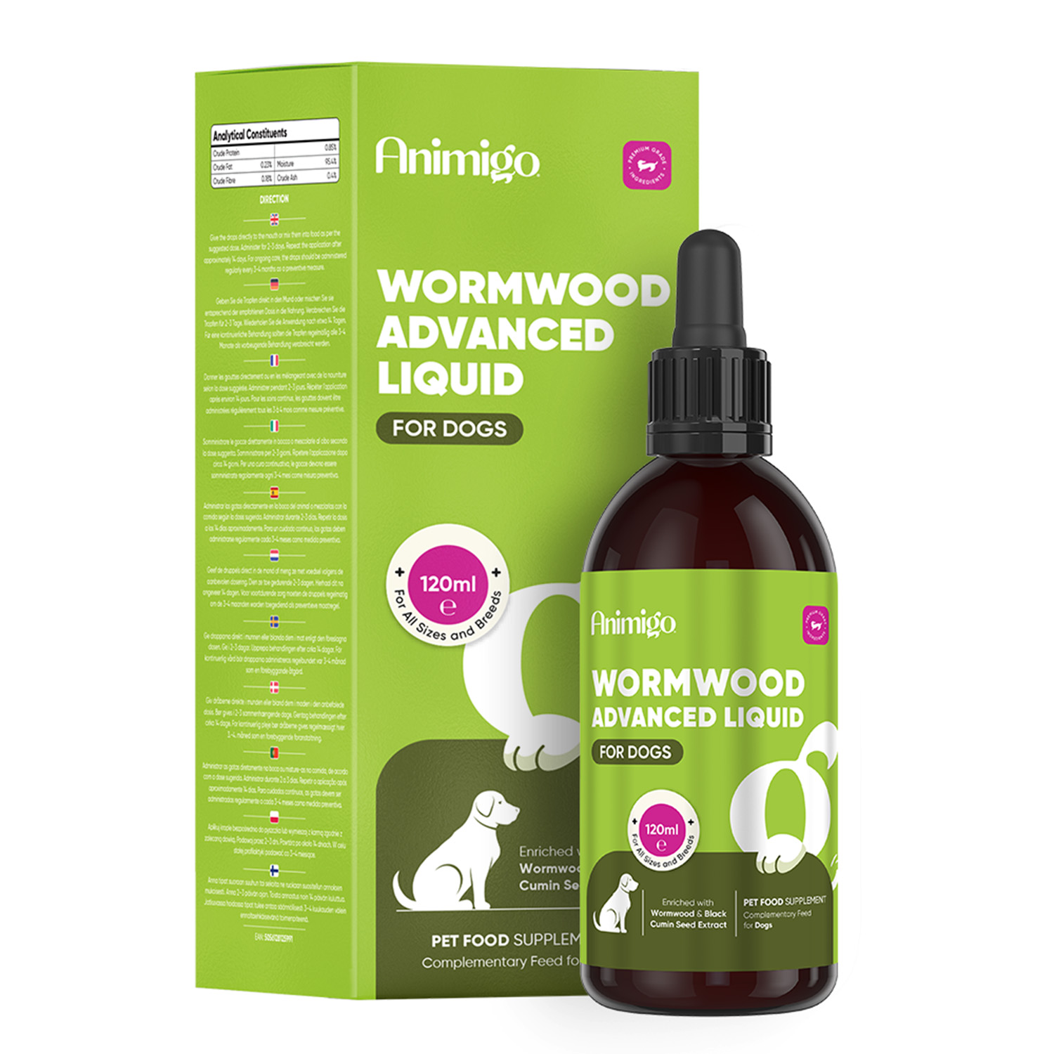 Malurt Advanced 120 ml væske