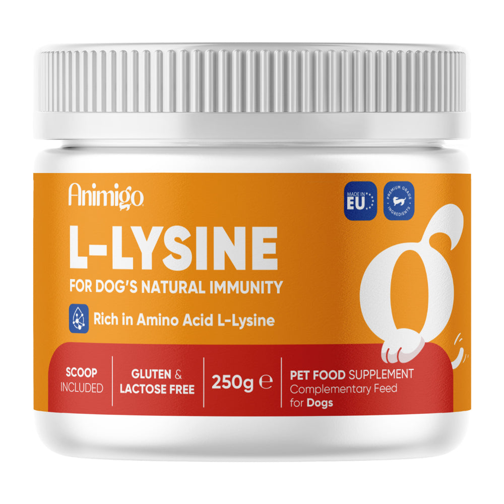 L-lysinpulver til hunde 250 g