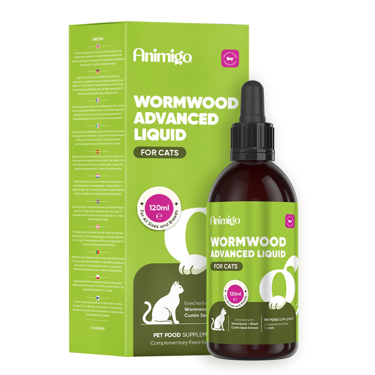 Malurt Advanced til Hunde 120ml Væske