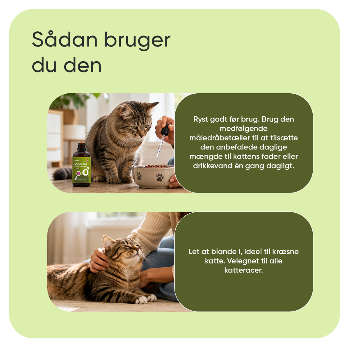 Wormwood Advanced 120 ml væske til katte