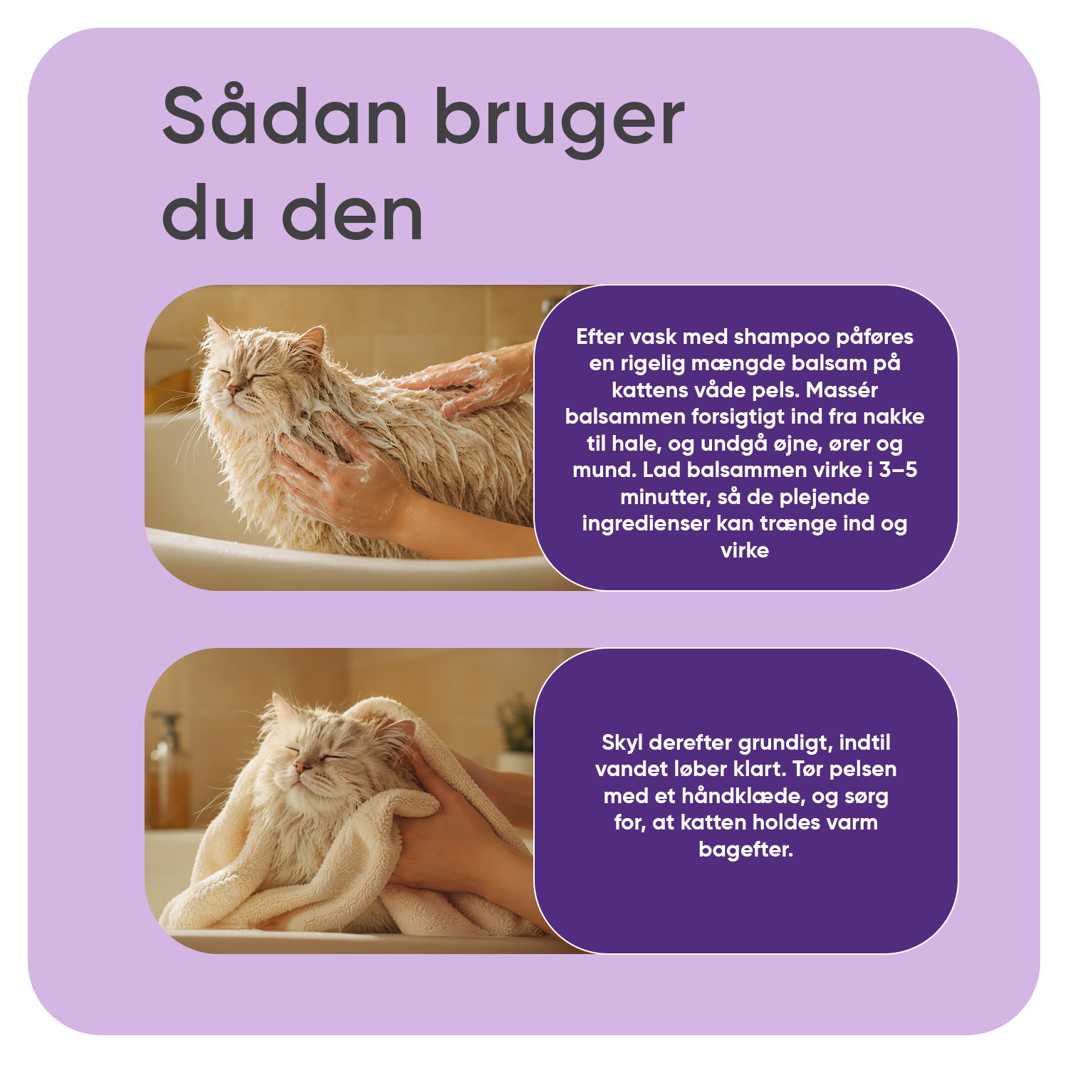Plejebalsam til Katte 500ml