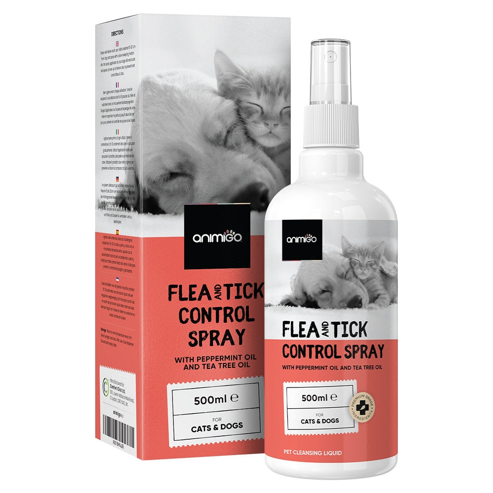 Naturligt flåt- og loppemiddel til hund og kat